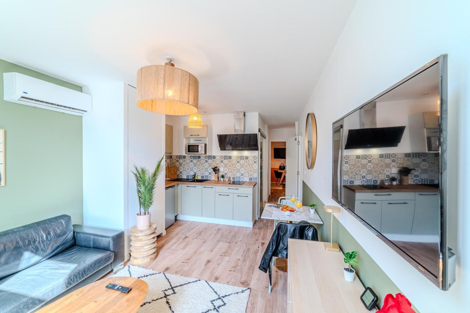 La Bulle Centre-ville - Jaccuzi & Clim Apartment *